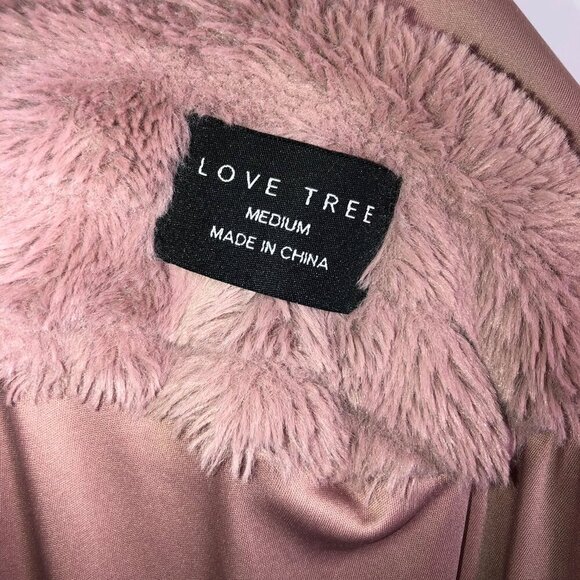 Love Tree Pink Fuzzy Jacket - Picture 4 of 5